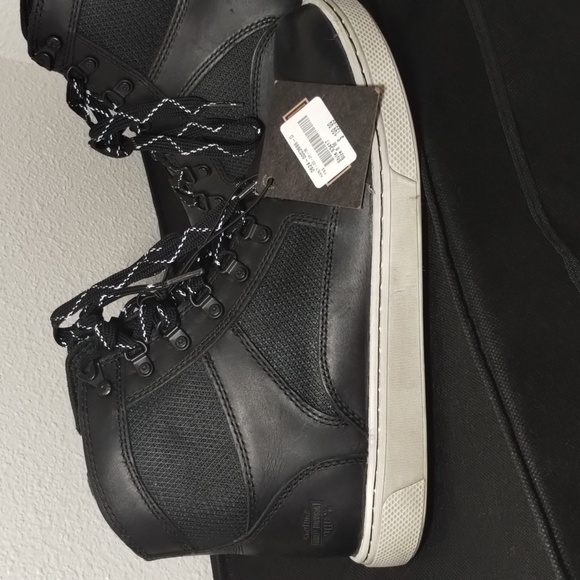 HARLEY DAVIDSON Men's Dixon Moto Black Sneaker Riding Motorcycle Boots - Picture 7 of 11